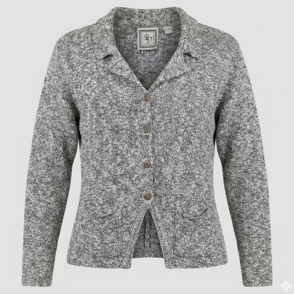 Vintage 90s L’Equipe Extra Cardigan - 100% Cotton
